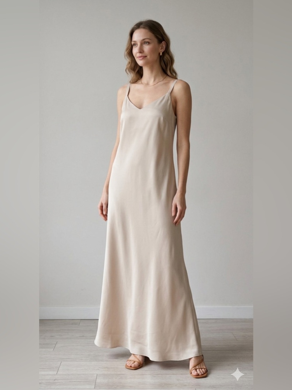 Karen Miller NY Dress size 20W Straps Formal Party evening prom maxi beaded neck